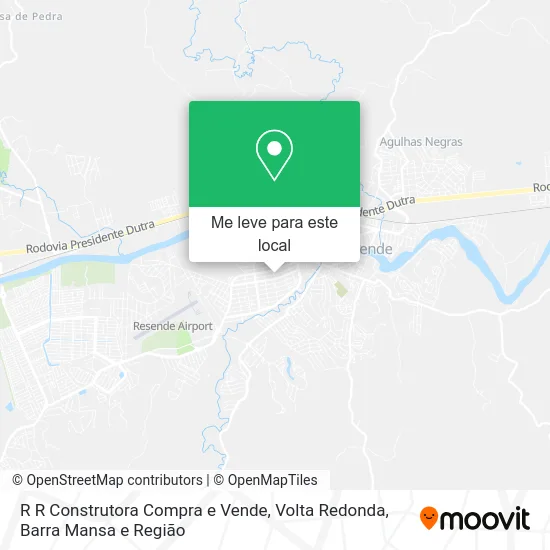 R R Construtora Compra e Vende mapa