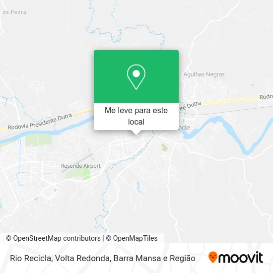 Rio Recicla mapa