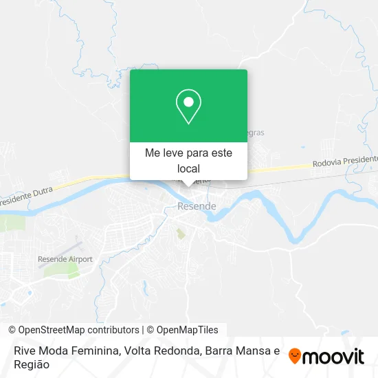 Rive Moda Feminina mapa