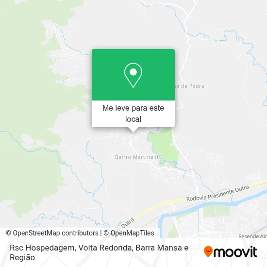Rsc Hospedagem mapa