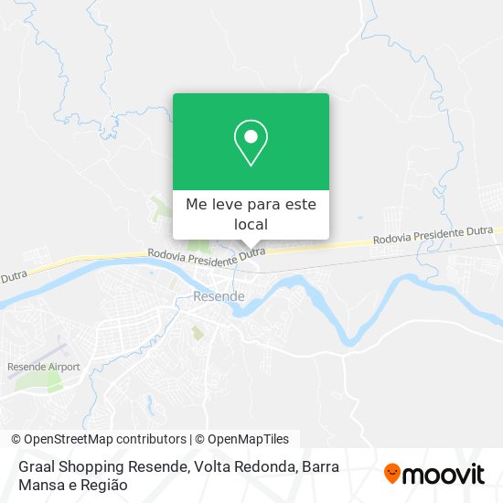 Graal Shopping Resende mapa