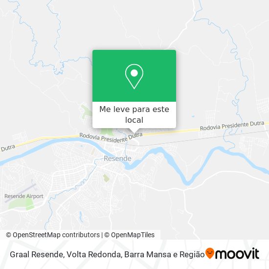 Graal Resende mapa
