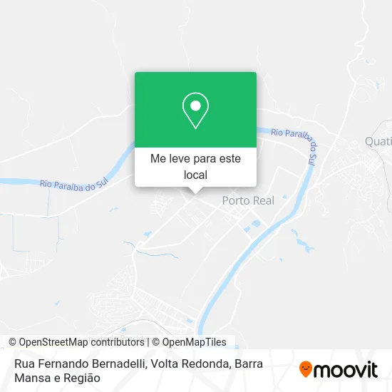 Rua Fernando Bernadelli mapa