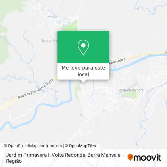 Jardim Primavera I mapa