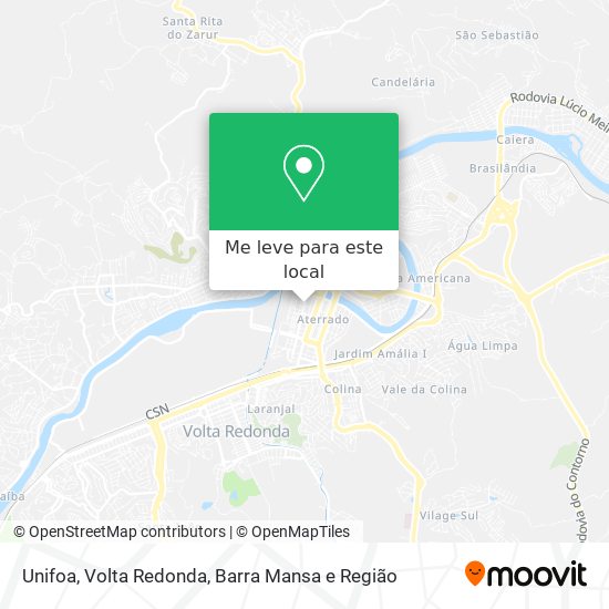 Unifoa mapa