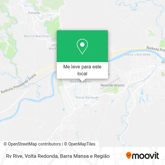 Rv Rive mapa