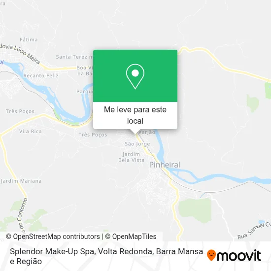 Splendor Make-Up Spa mapa