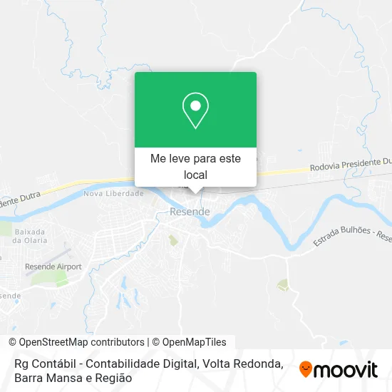 Rg Contábil - Contabilidade Digital mapa