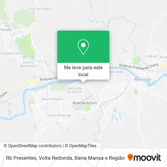 Rb Presentes mapa