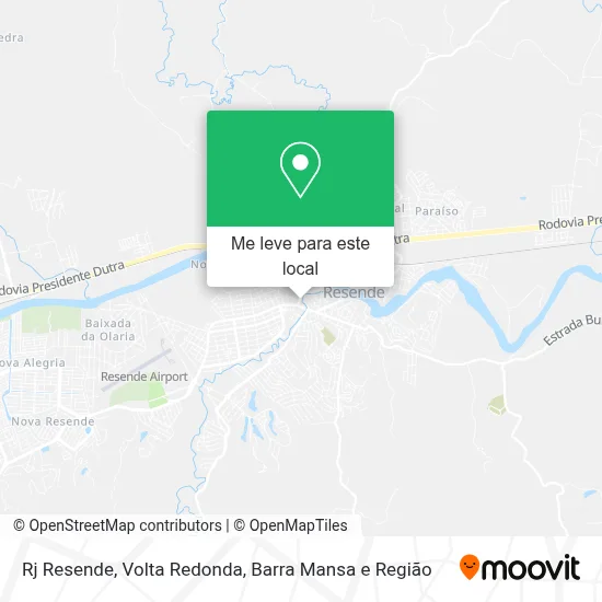 Rj Resende mapa