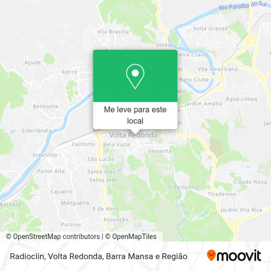 Radioclin mapa