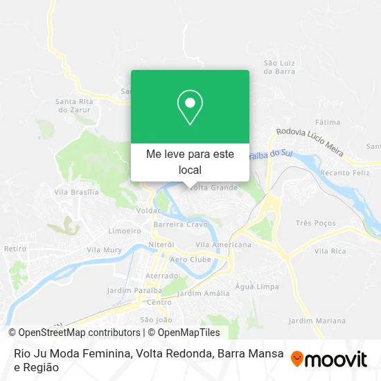 Rio Ju Moda Feminina mapa