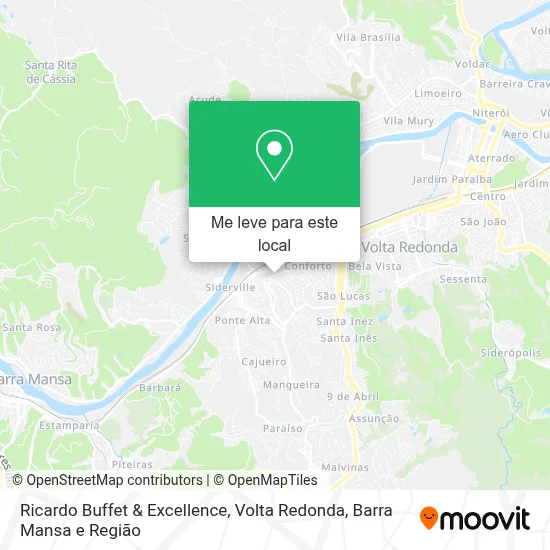 Ricardo Buffet & Excellence mapa