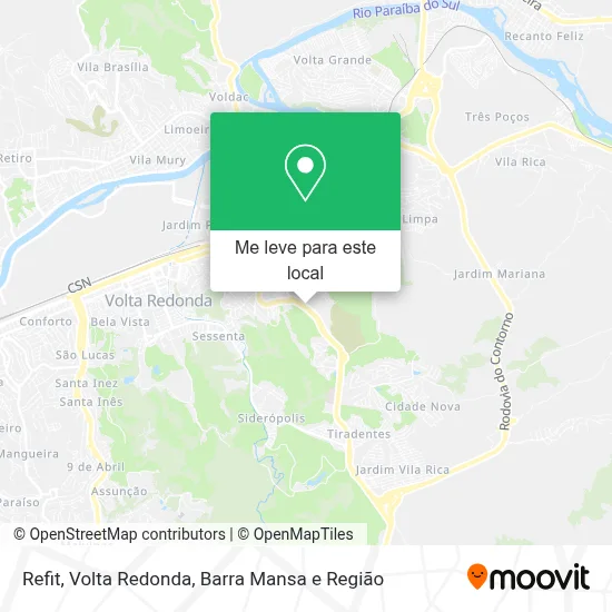Refit mapa