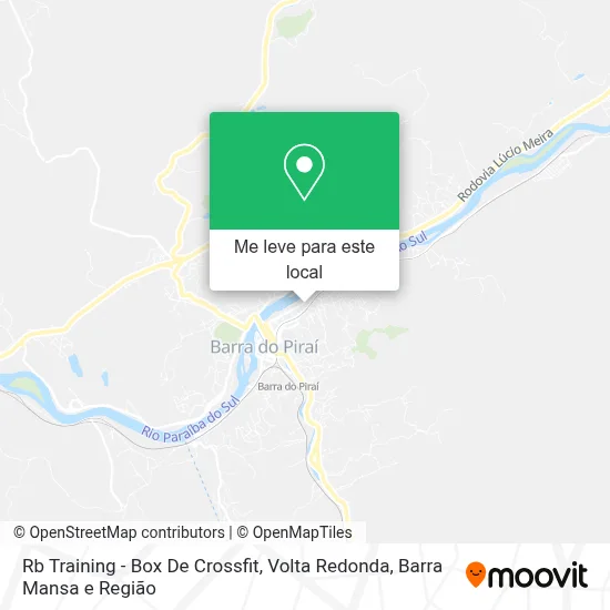 Rb Training - Box De Crossfit mapa