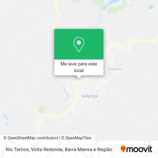 Rio Ternos mapa