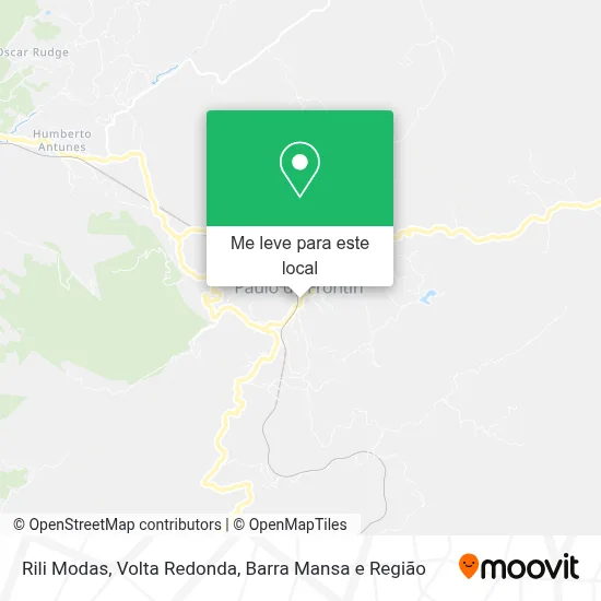 Rili Modas mapa