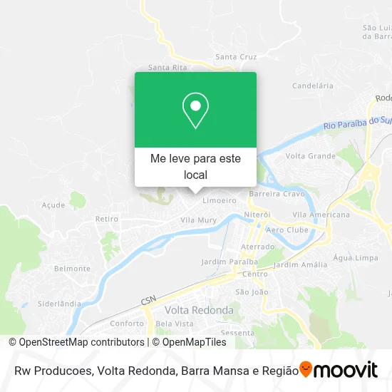 Rw Producoes mapa