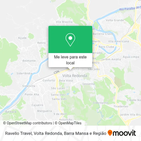 Ravello Travel mapa