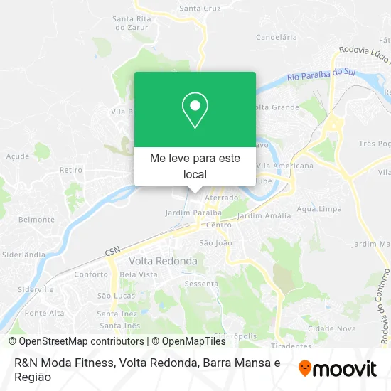 R&N Moda Fitness mapa