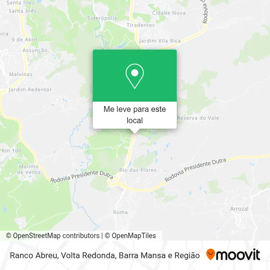 Ranco Abreu mapa