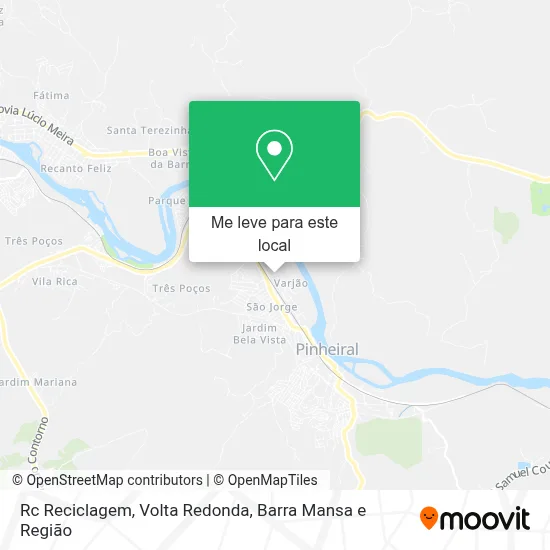 Rc Reciclagem mapa