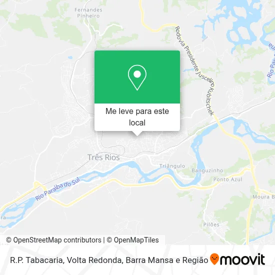 R.P. Tabacaria mapa