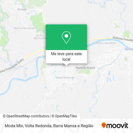 Moda Mix mapa