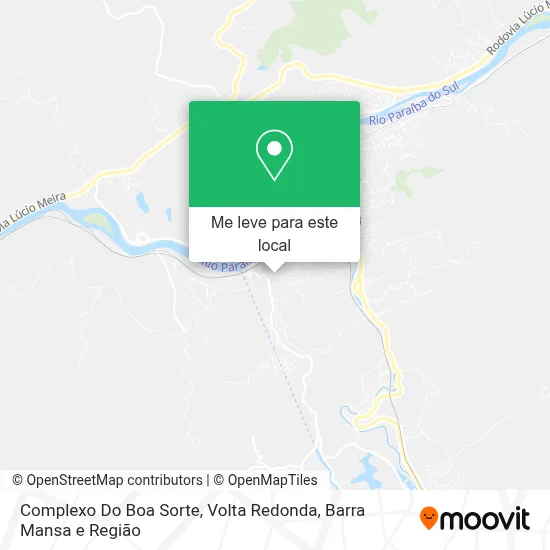Complexo Do Boa Sorte mapa