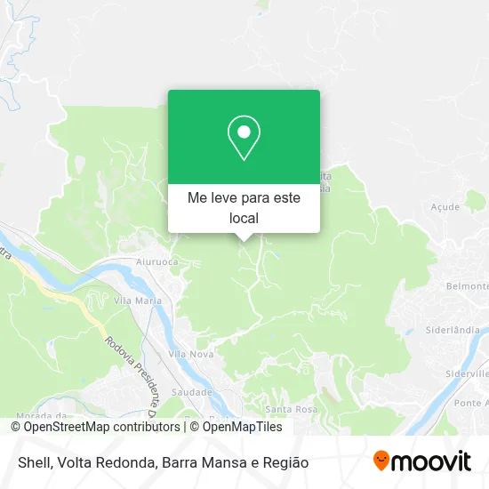 Shell mapa