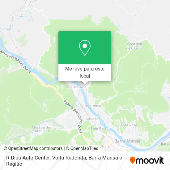 R.Dias Auto Center mapa