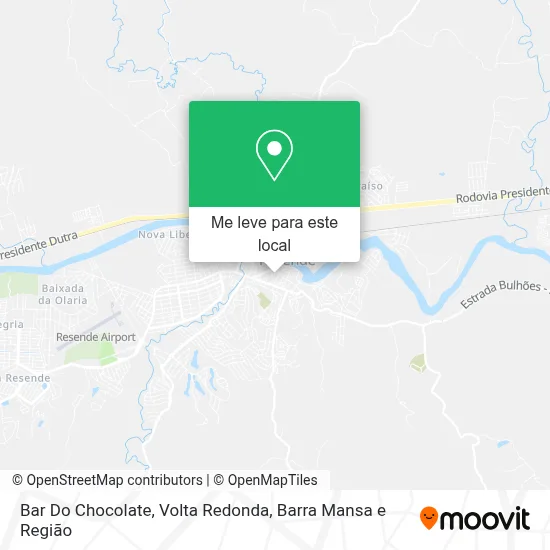 Bar Do Chocolate mapa