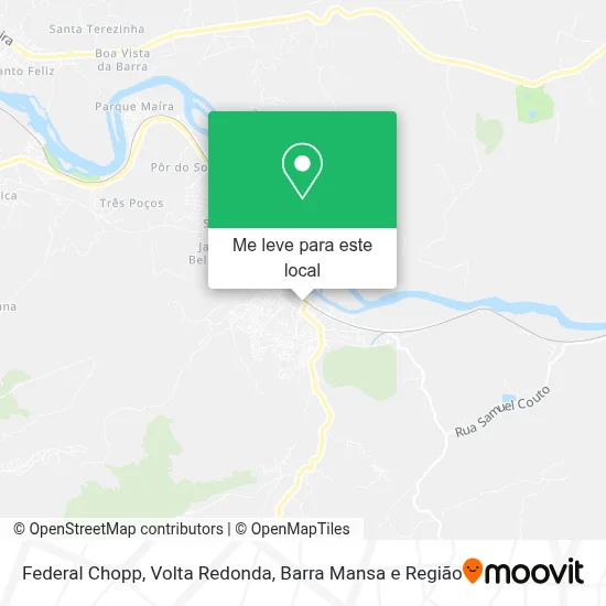 Federal Chopp mapa