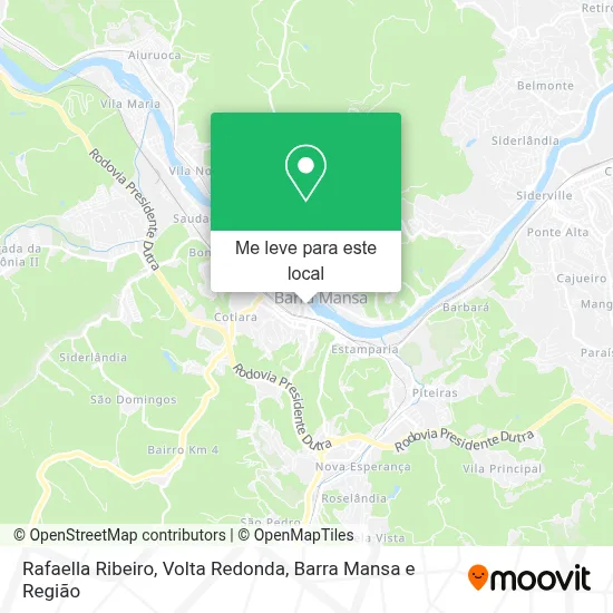 Rafaella Ribeiro mapa