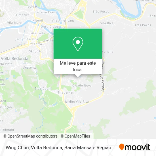 Wing Chun mapa