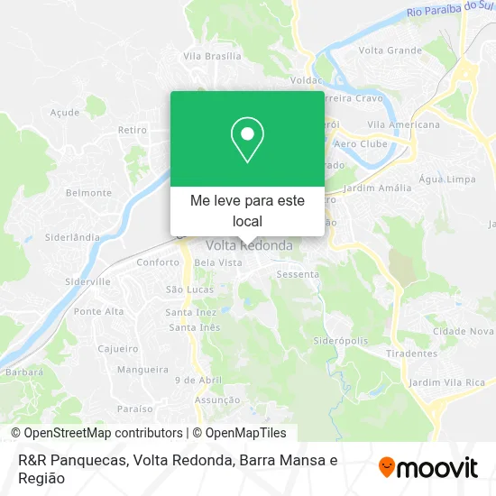 R&R Panquecas mapa