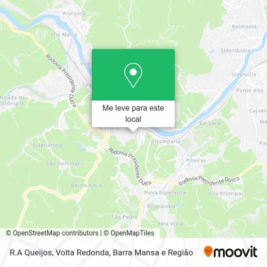 R.A Queijos mapa