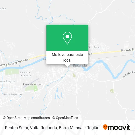 Rentec Solar mapa