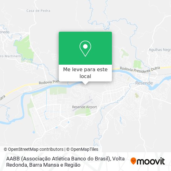 AABB (Associação Atlética Banco do Brasil) mapa