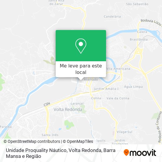Unidade Proquality Náutico mapa