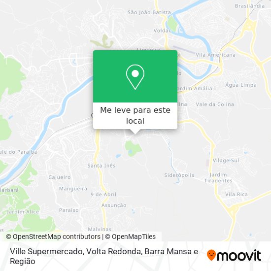 Ville Supermercado mapa