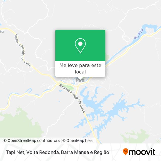 Tapi Net mapa
