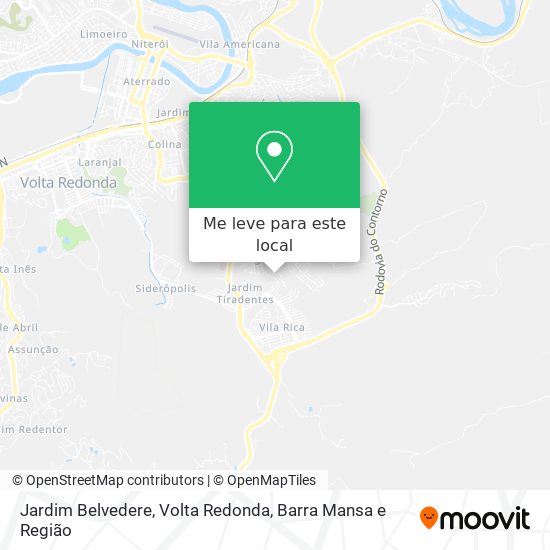 Jardim Belvedere mapa