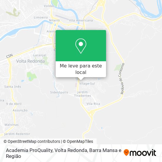 Academia ProQuality mapa