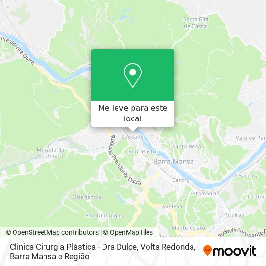 Clinica Cirurgia Plástica - Dra Dulce mapa