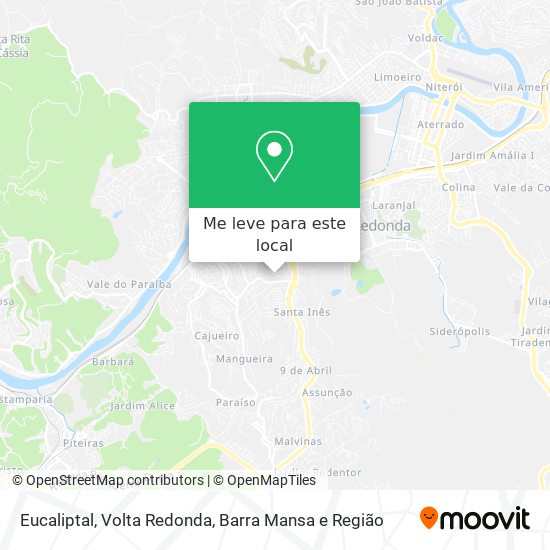 Eucaliptal mapa
