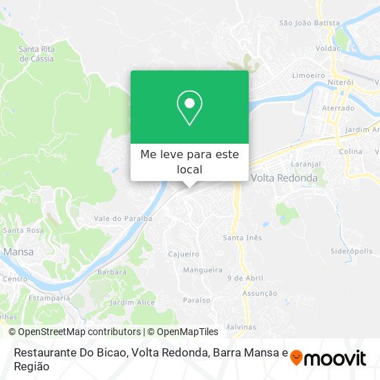 Restaurante Do Bicao mapa