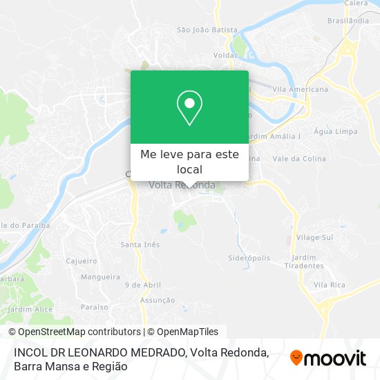 INCOL DR LEONARDO MEDRADO mapa