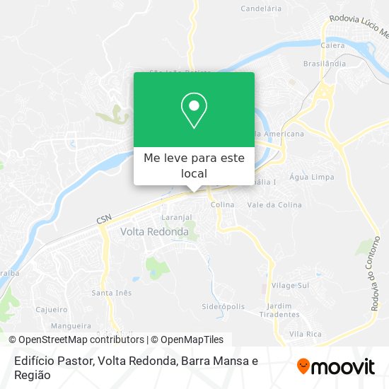Edifício Pastor mapa