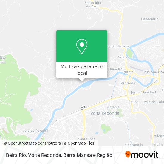 Beira Rio mapa